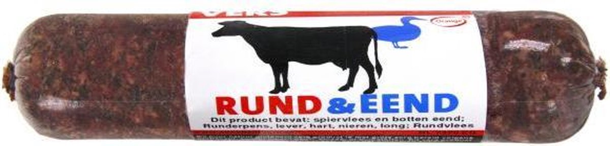 Hondenvoer Excellent Vers - Rund Eend Diepvries 1kg - Puur Natuur, Zonder Toevoegingen