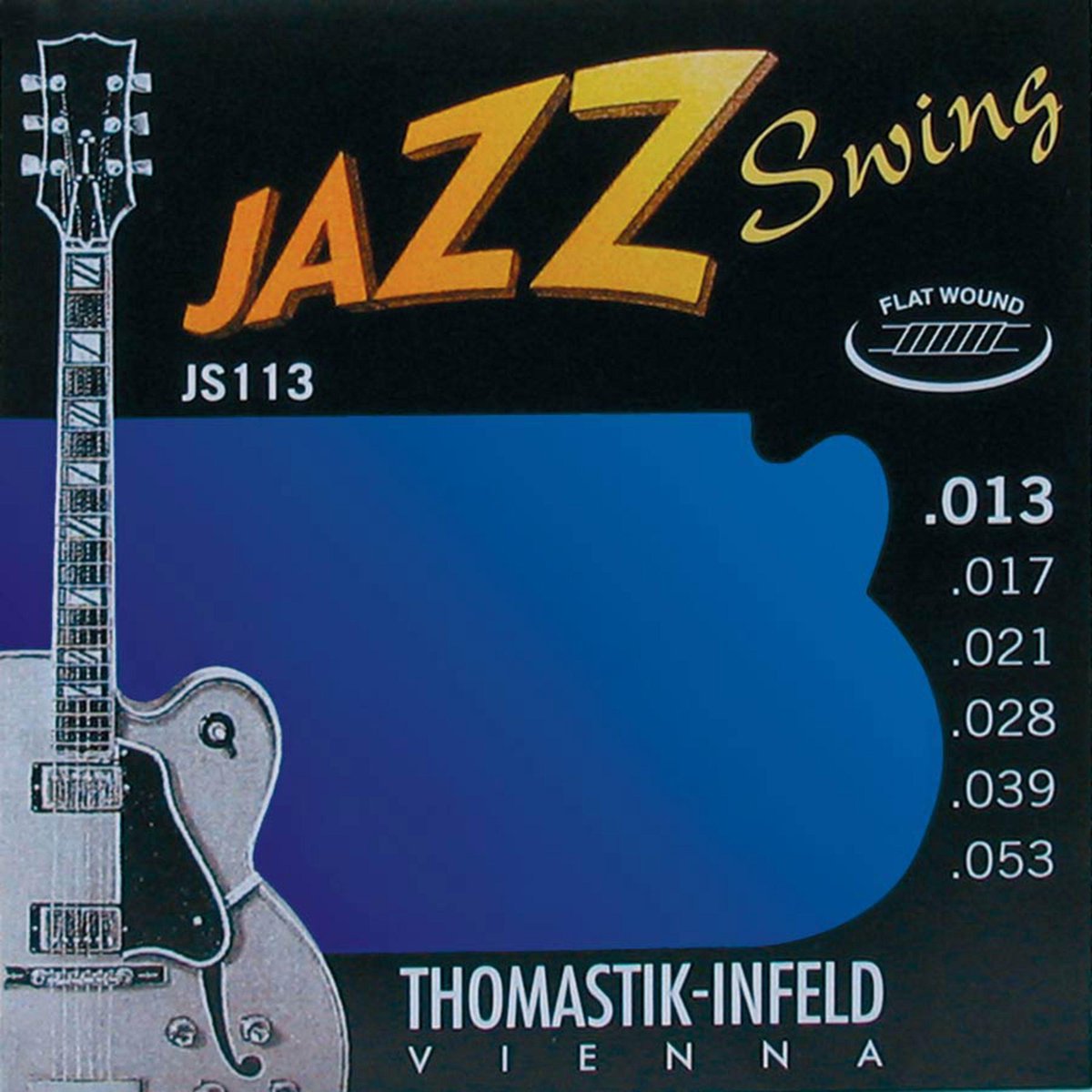 JS113 E-snaren 13-53 Jazz Swing Flat wound |