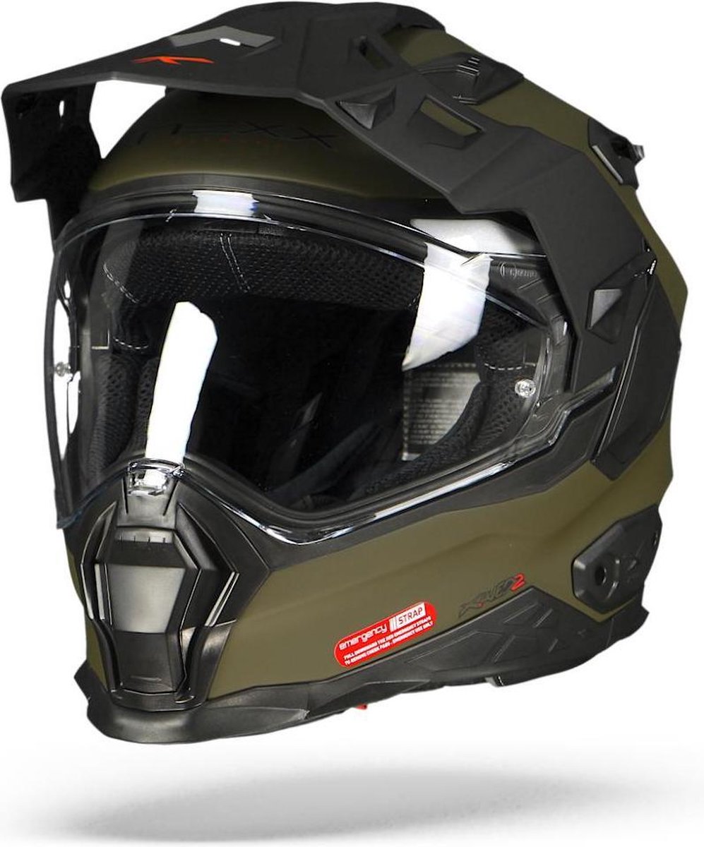 Nexx X.WED2 Plain Mat Sierra Integraalhelm - Motorhelm - Maat S