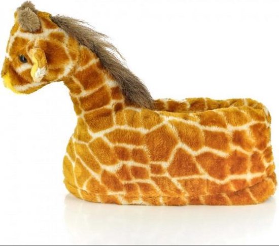 Volwassenen dieren sloffen / pantoffels giraffe M (37-38,5) | bol.com