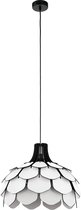 EGLO Morales Hanglamp - 1 lichts - Ø49,5 cm - E27 - Zwart