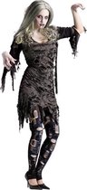 Funworld - Grijs zombie Halloween kostuum voor vrouwen - M / L