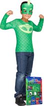 VIVING COSTUMES / JUINSA - Gekko PJ Masks kostuum voor kinderen - 98/104 (3-4 jaar)