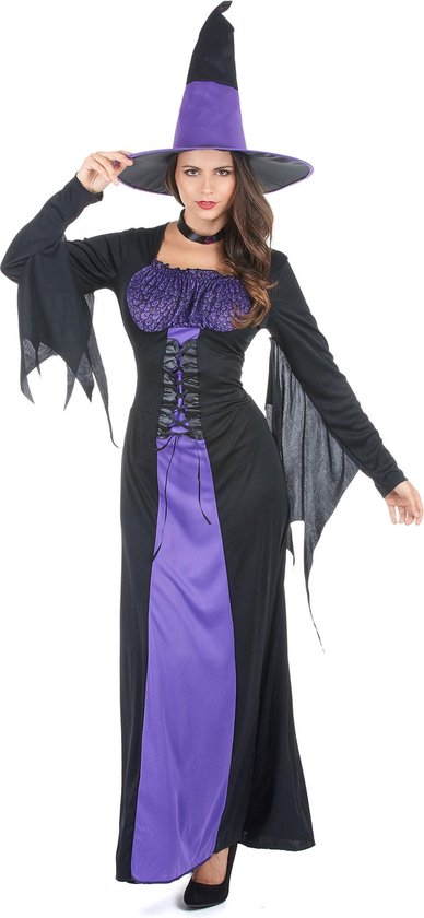 "Heksen kostuum voor dames Halloween kledij - Verkleedkleding - One size"