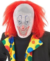 Masque de clown avec perruque adulte - Masque d'habillage