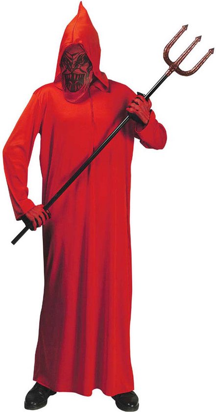 WIDMANN - Rode duivel Halloween kostuum voor jongens - 158 (11-13 jaar)