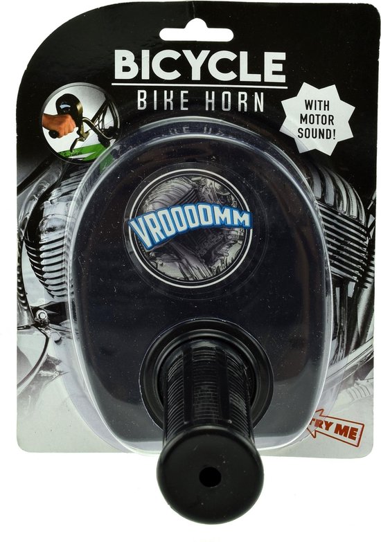Fiets / step handvat met motorgeluid 9 cm zwart Toi-Toys | bol.com