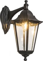 QAZQA new_orleans - Klassieke Staande Buitenlamp | Staande Lamp voor buiten voor buiten - 1 lichts - D 200 mm - Zwart - Buitenverlichting