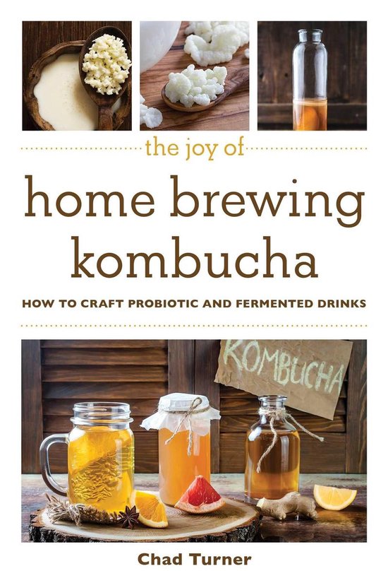 Joy of Series - The Joy of Home Brewing Kombucha - cover