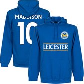 Leicester City Maddison 10 Team Hoodie - Blauw - XL
