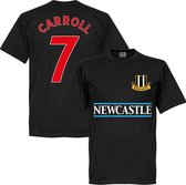 Newcastle United Carroll 7 Team T-Shirt - Zwart - L