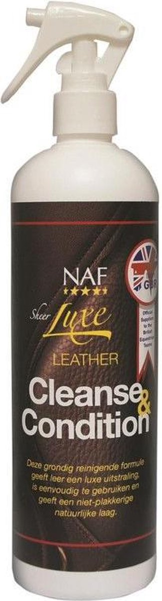 NAF Luxe Leer Clean & Conditioner 500ml | Verzorgingsproducten paard - NAF