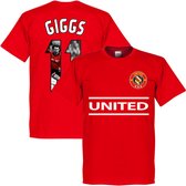 Manchester United Giggs 11 Gallery Team T-Shirt - Rood - S