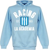 Racing Club Established Hooded Sweater - Lichtblauw - S