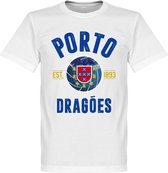 Porto Established T-Shirt - Wit - 5XL