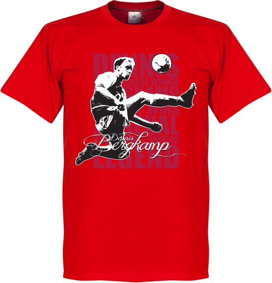 Dennis Bergkamp Legend T-Shirt - Rood - Kinderen