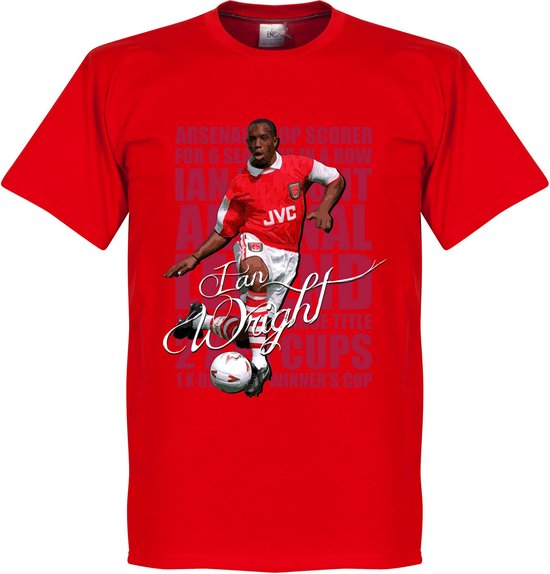 Ian Wright Legend T-Shirt - Rood - Kinderen - 152