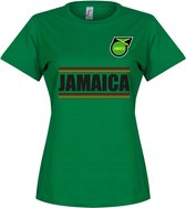 Jamaica Team Dames T-Shirt - Groen - XXL