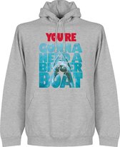 You are Going To Need a Bigger Boat Jaws Hoodie - Grijs - XXL