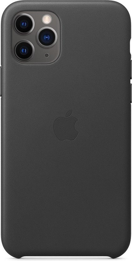 Apple Leren Hoesje voor iPhone 11 Pro - Zwart | bol.com