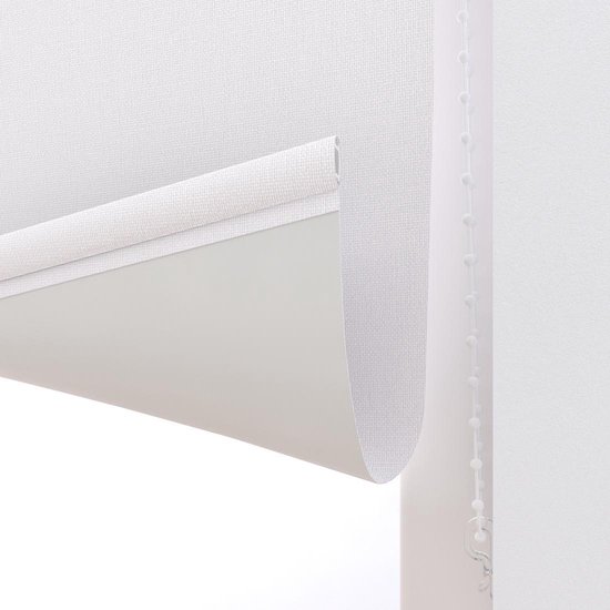 Store à enrouleur Easy Blackout Off White 90 x 190 cm