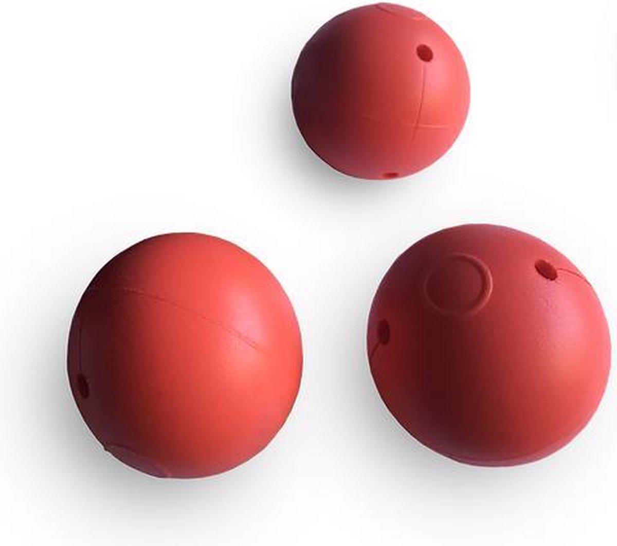 GripoBalls - Verdikking voor bestek of pen: Kleine versie voor kinderen, per 3 (rood) - Adhome