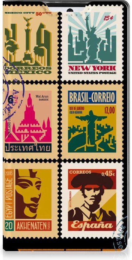 Timbres de couverture de livre Samsung Galaxy Note 10