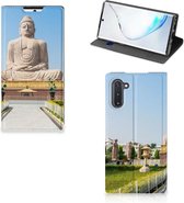 Geschikt voor Samsung Galaxy Note 10 Book Cover Boeddha
