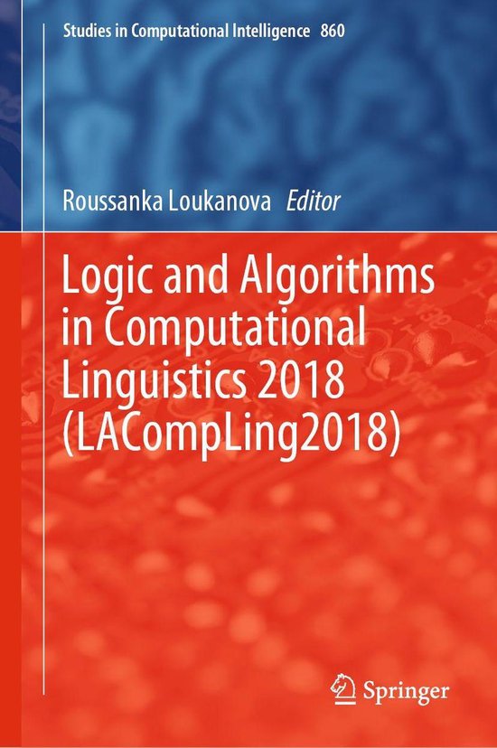 Intelligent Technologies and Robotics (R0) - Logic and Algor ... - cover