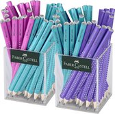 Faber Castell FC-111640 Potlood Jumbo GRIP Sparkle 2 Kokers A 36 Stuks