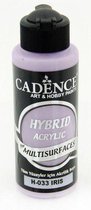 Cadence Hybride acrylverf (semi mat) Iris 01 001 0033 0120  120 ml