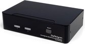 StarTech.com 2-poort Hoge-Resolutie USB DVI Dual-Link KVM-switch met Audio