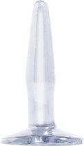 Pipedream Basix Rubber Works Buttplug/anaaldildo Mini Butt Plug transparant - 4,5 inch