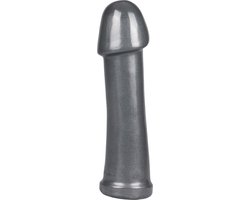Doc Johnson American BS Buttplug/anaaldildo American Bombshell B-10 Torpedo Gun Metal zilver - 26,16 cm