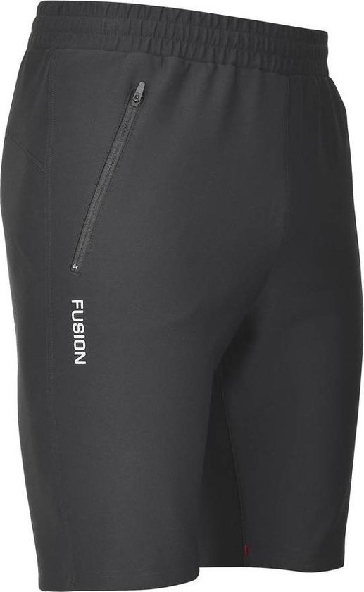 Fusion C3+ Recharge Shorts Zwart Trainingsshorts