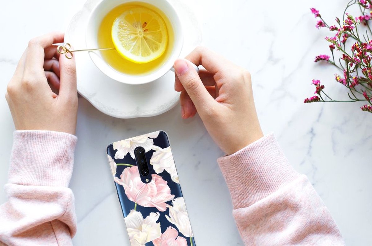 OnePlus 7 Pro TPU Case Lovely Flowers