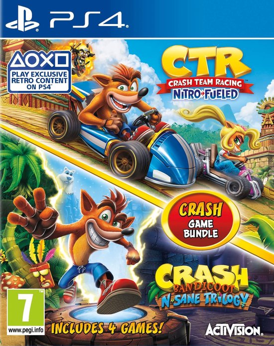 Crash Bandicoot Team Racing Nitro Fueled Nintendo Switch - Jeux vidéo -  Achat & prix