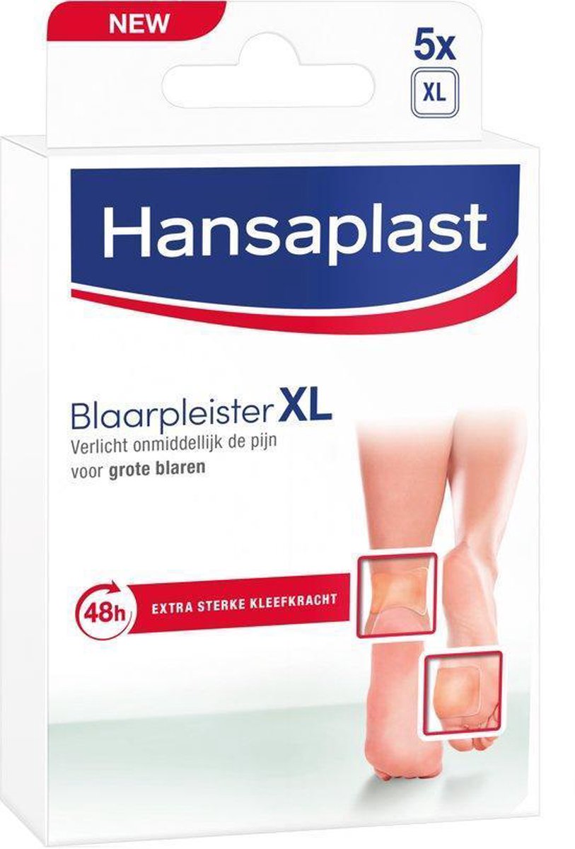 Hansaplast Blaarpleister Grote Blaren XL - stuks | bol.com