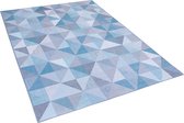 Beliani KARTEPE - Vloerkleed - blauw - polyester