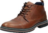 Gaastra Heren Veterboots Celo Mid - Cognac - Maat 44