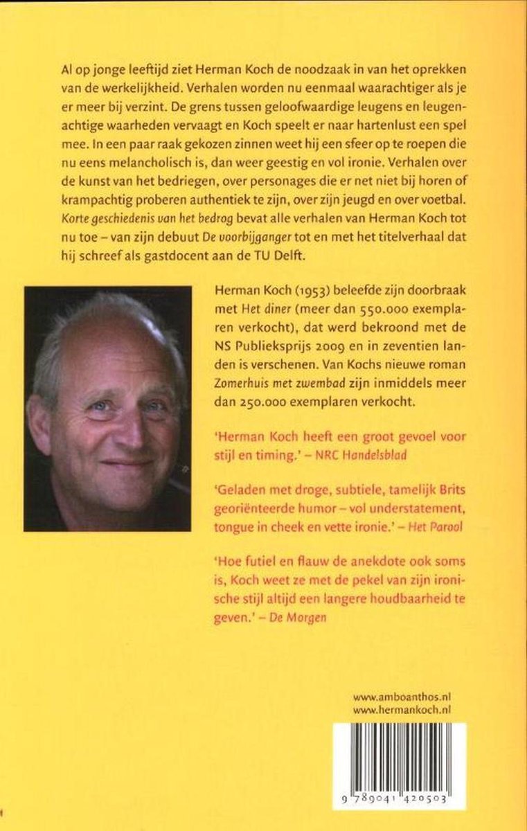 Een korte geschiedenis van het bedrog (ebook Een korte geschiedenis van het bedrog (ebook