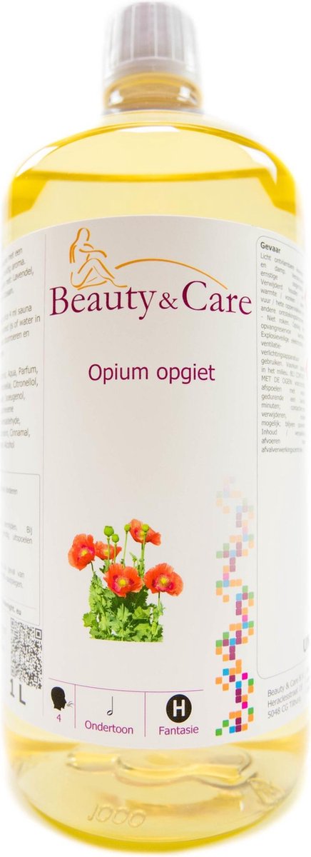 Beauty & Care - Opium opgiet - 1 Liter - sauna geuren