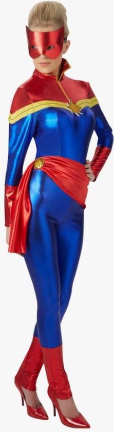 Kostbaar Bek erfgoed Captain Marvel™ Kostuum Dames | bol.com