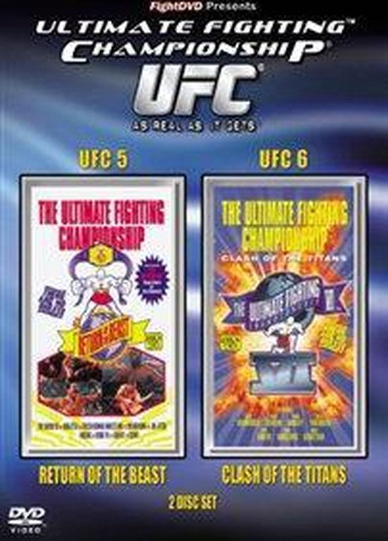 Cover van de film 'UFC - UFC 5 & 6'
