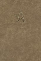 Monogram Pentagram (Neopaganism) Notebook