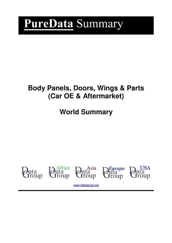 PureData World Summary 4202 - Body Panels, Doors, Wings & Pa ... - cover