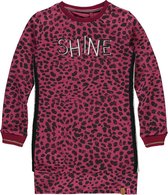 Quapi jurk Thayenne bordeaux leopard