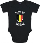 Babyrompertje Trust me i'm Belgian