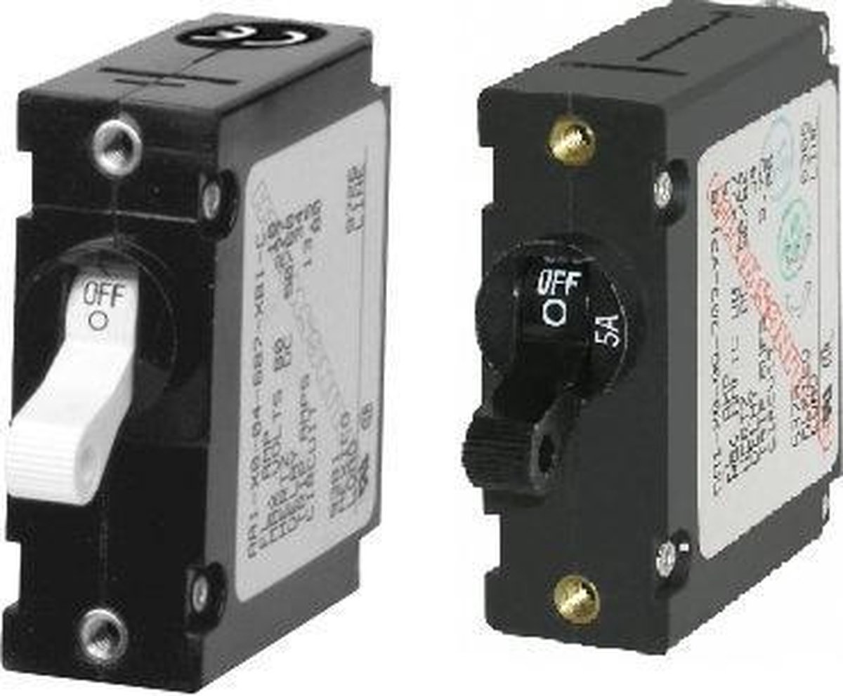 Blue Sea Systems Enpolige Magnetische Ac/dc-stroomonderbreker 10a Zwart