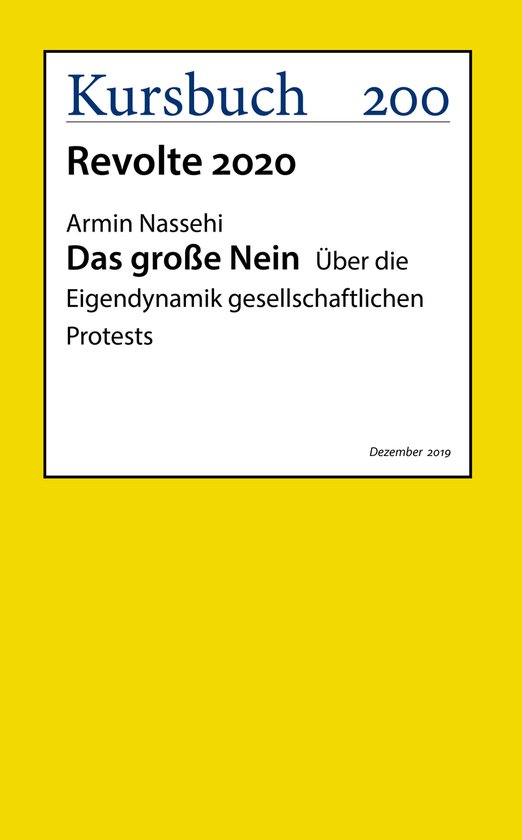 Das große Nein - cover